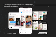 30 Supplements Ad Templates Meta, a Social Media Template by DigiPax (Thumbnail 4 of 10)