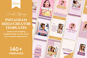 Instagram Reels Video Bundle Canva, a Social Media Template by Fallon Gerst (Thumbnail 1 of 16)
