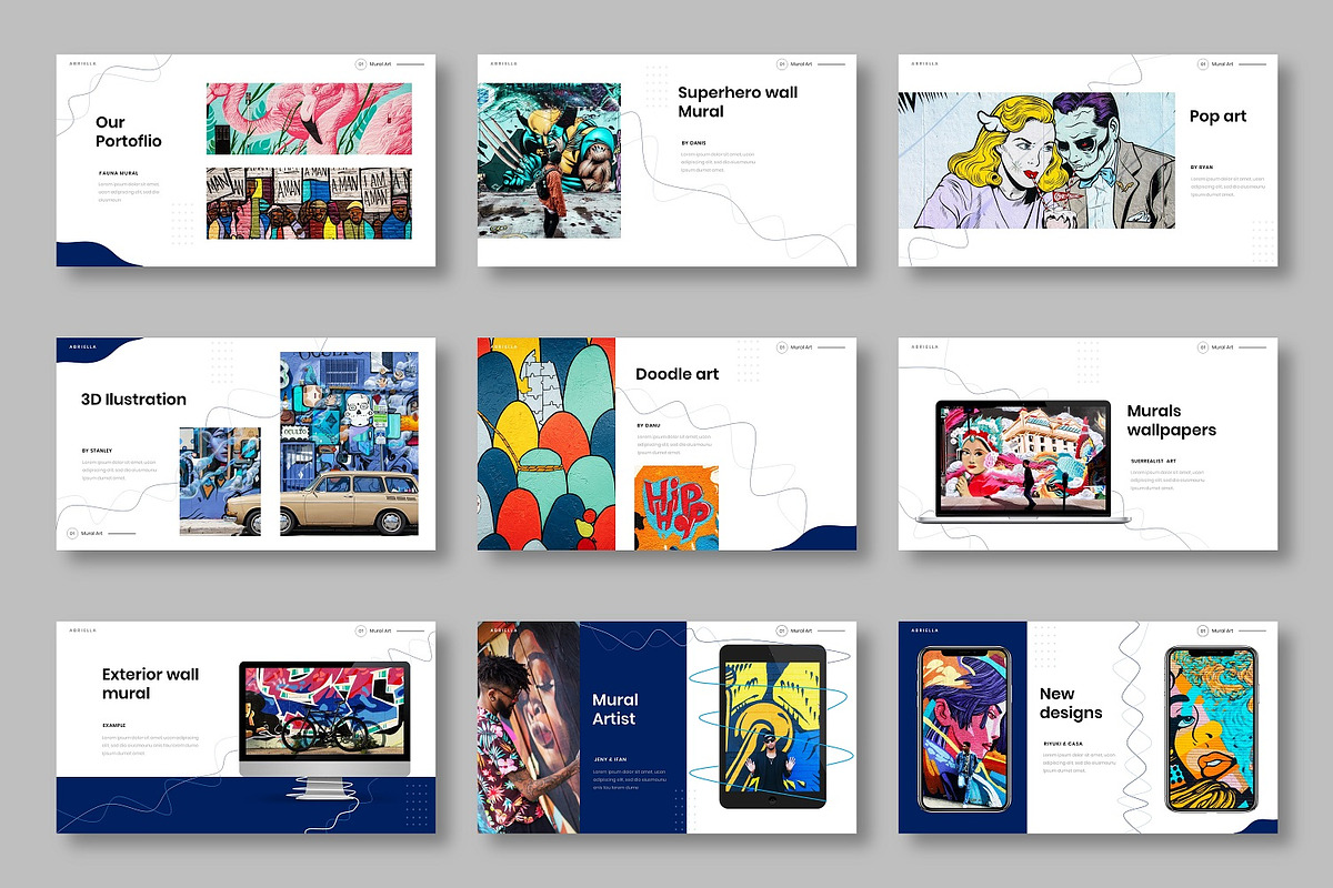 Abriella - Creative Googleslide, a Presentation Template by Dens Creative Studio (Photo 4 of 5)