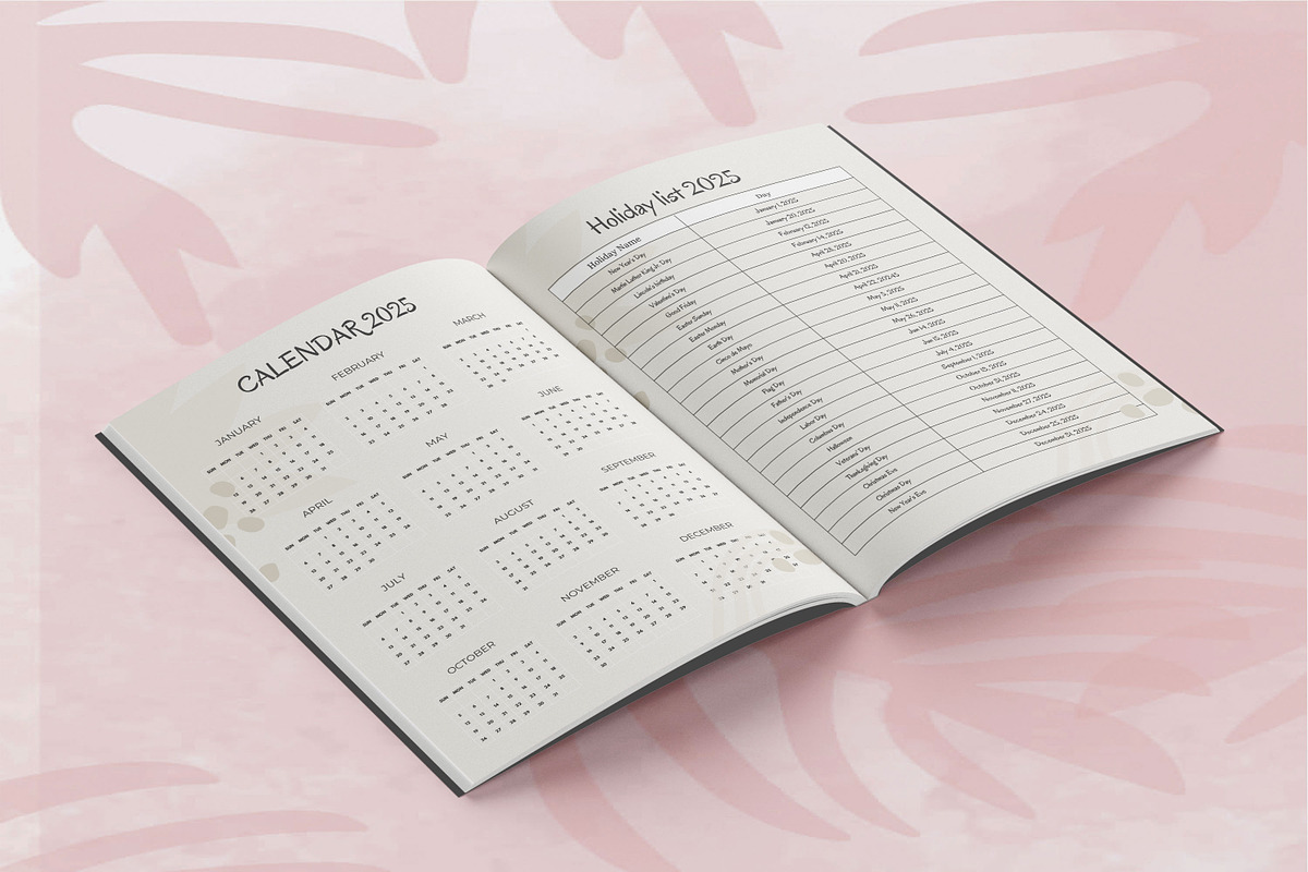 2025 Vision Board Planner, a Print Template by Book2bees (Photo 3 of 4)