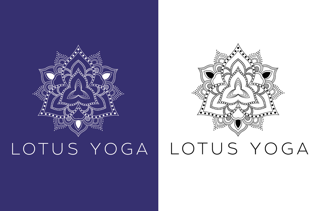 Lotus Yoga - Reiki Healing Logo 2, a Branding & Logo Template by BF Studios (Photo 3 of 3)