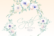 White Watercolor Florals & Bouqets, an Illustration by Feather Grace Designs (Thumbnail 11 of 14)