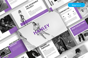 Hanley – Fashion Keynote Template, a Presentation Template by kreatifreya
