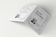 Soft Minimal Funeral Program, a Brochure Template by Neermana (Thumbnail 2 of 4)