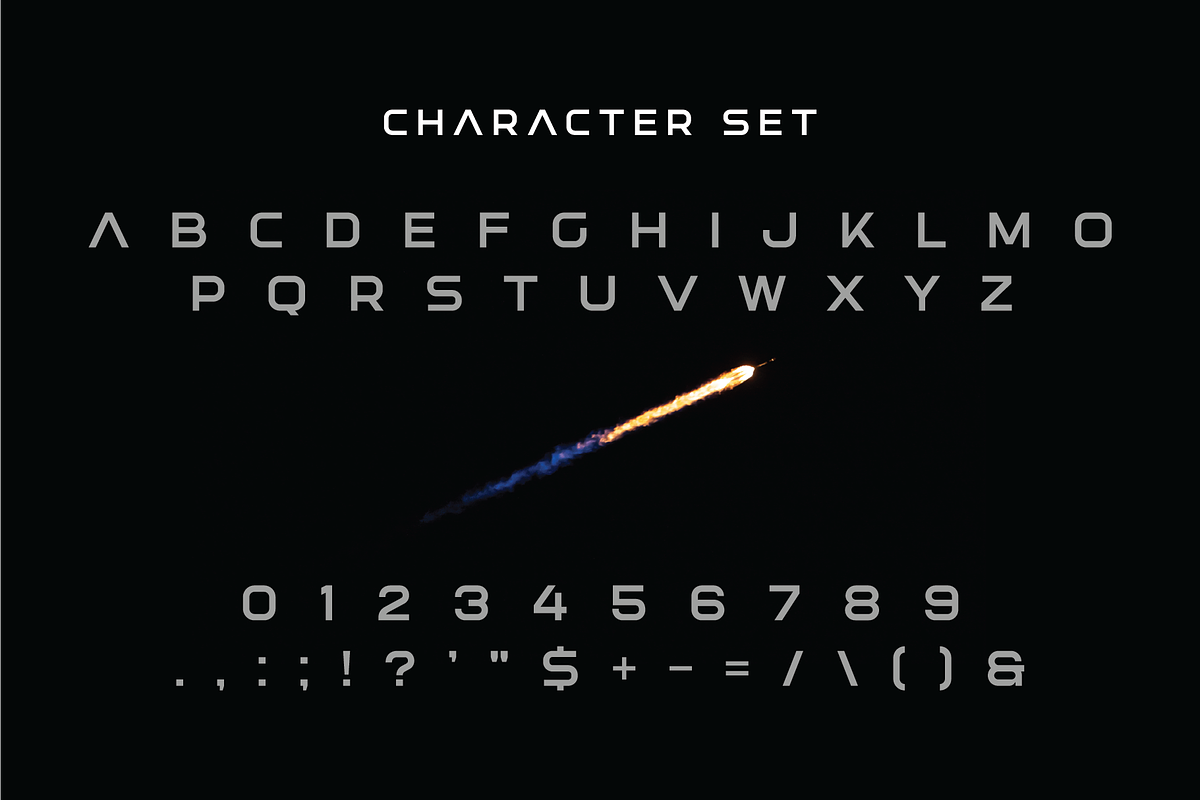 Avec Modern Clean Sci-fi Font, a Sans Serif Font by Ebad Designs (Photo 2 of 6)