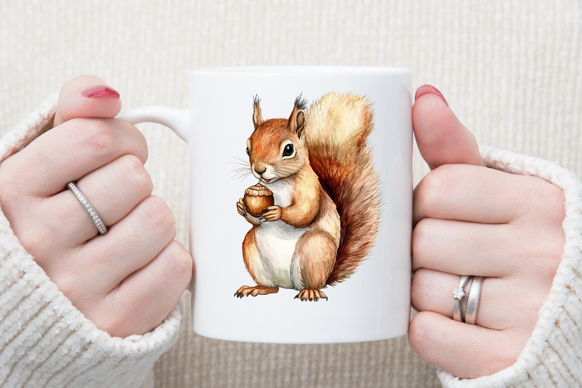 Woodland Clipart Forest Animals Set, an Illustration by Sublimation Artist (Photo 5 of 6)