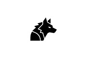 Wolf Head Vector Illustration, an Animal Illustration by Vectorium Studio (Thumbnail 1 of 4)