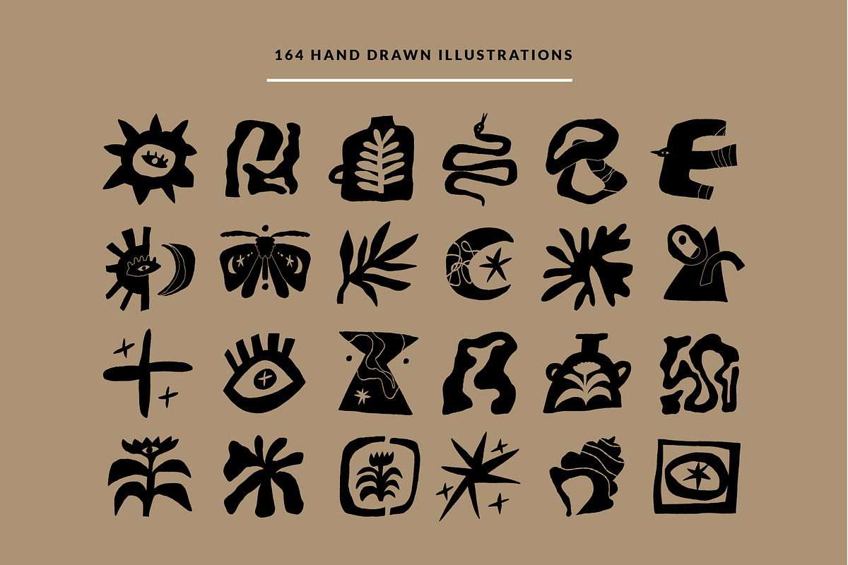 Mystical Clipart | Vector shapes, an Object Illustration by Favete Art (Photo 3 of 18)