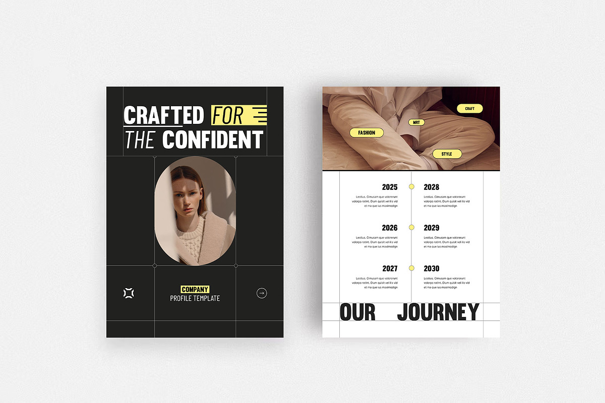 CRAFT | Company Profile, a Brochure Template by KreateTribe (Photo 5 of 10)