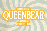 Queenbear, a Serif Font by And Studio (Thumbnail 1 of 16)