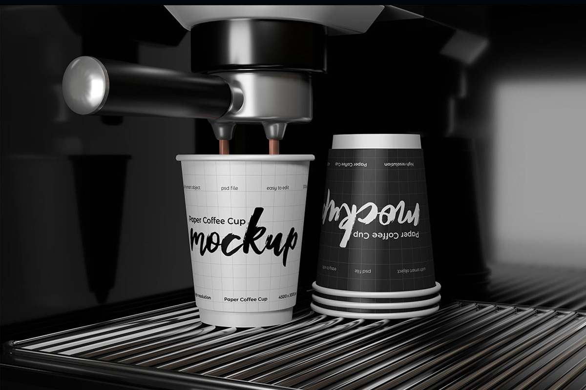 Paper Coffee Cup Mockup, a Mockup by Artlogs x Modaldesain (Photo 1 of 5)