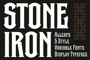 Stone Iron - 5 Weight + Variable