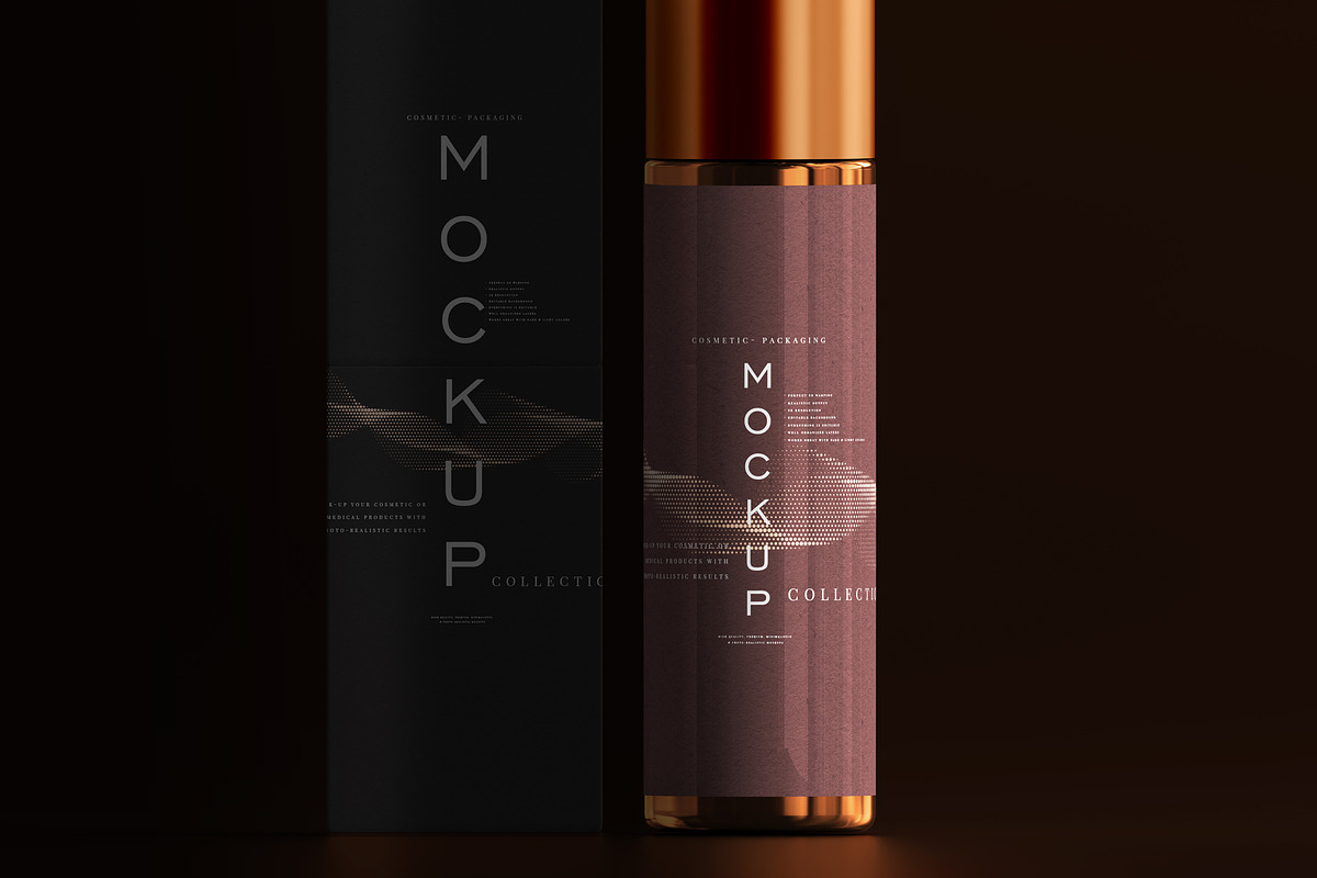390+ Cosmetic Branding Mockup Scenes, a Cups & Container Mockup by pmvch (Photo 152 of 367)
