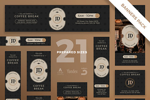 Banners Pack Coffee Break