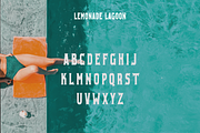 Lemonade Lagoon - Vintage Typeface, a Serif Font by HipFonts (Thumbnail 2 of 10)