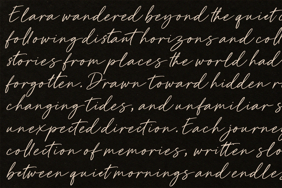 Gabriel Rhys Hawthorne, a Script Font by Struggle Studio (Photo 9 of 10)
