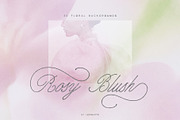 Rosy Blush - Floral Backgrounds, a Texture Graphic by lerinartstudio (Thumbnail 14 of 14)