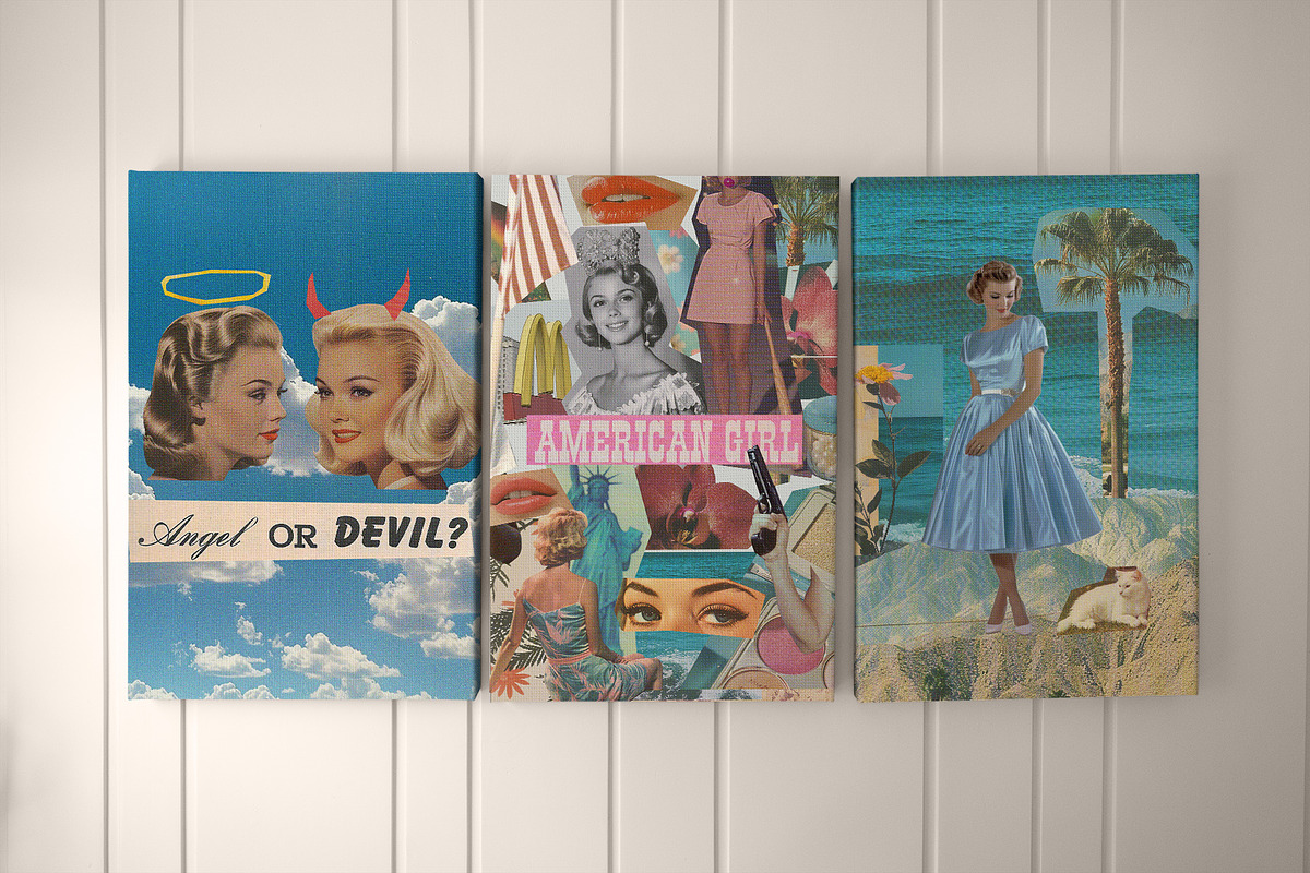 Palm Springs Collage Creator Set, an Object Graphic by Kaleriia (Photo 10 of 11)
