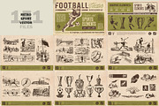 Retro Sports Art Bundle 8 in 1, an Illustration by Retro Machine (Thumbnail 6 of 9)