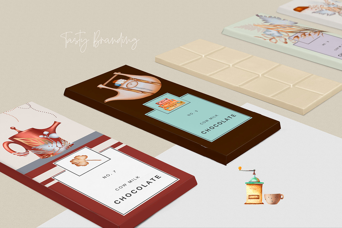 COZY VIBES Tea party Clipart Creator, a Food Illustration by ArtOLB (Photo 8 of 11)