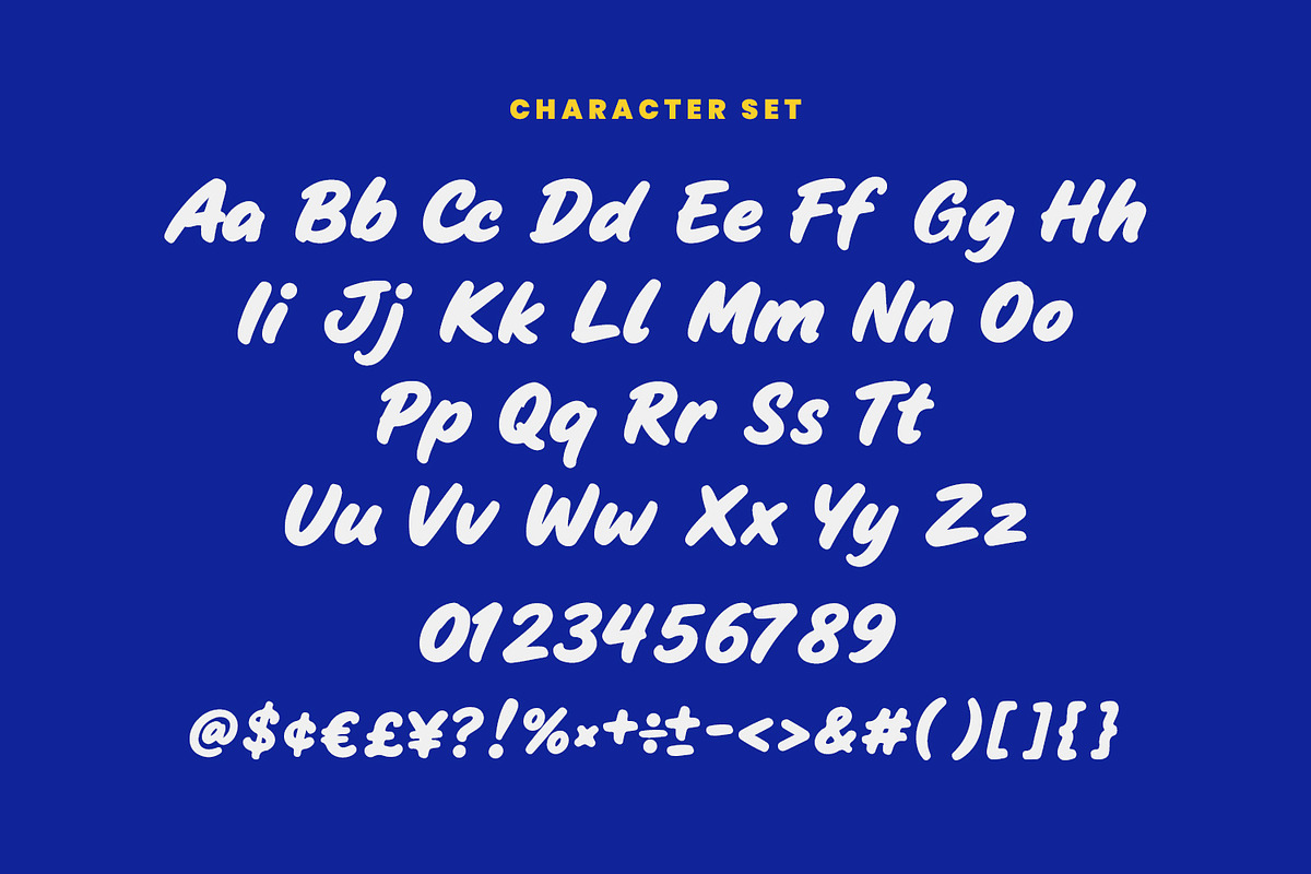 Jockiwo Casual Handmade Display Font, a Handwritten Font by Maulana Creative (Photo 6 of 7)