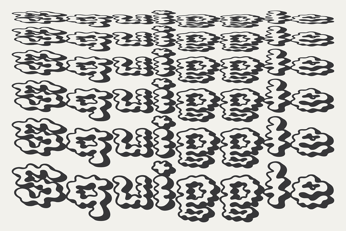 Squiggle Pop Font - Fun Display Type, a Handwritten Font by softulka (Photo 9 of 9)