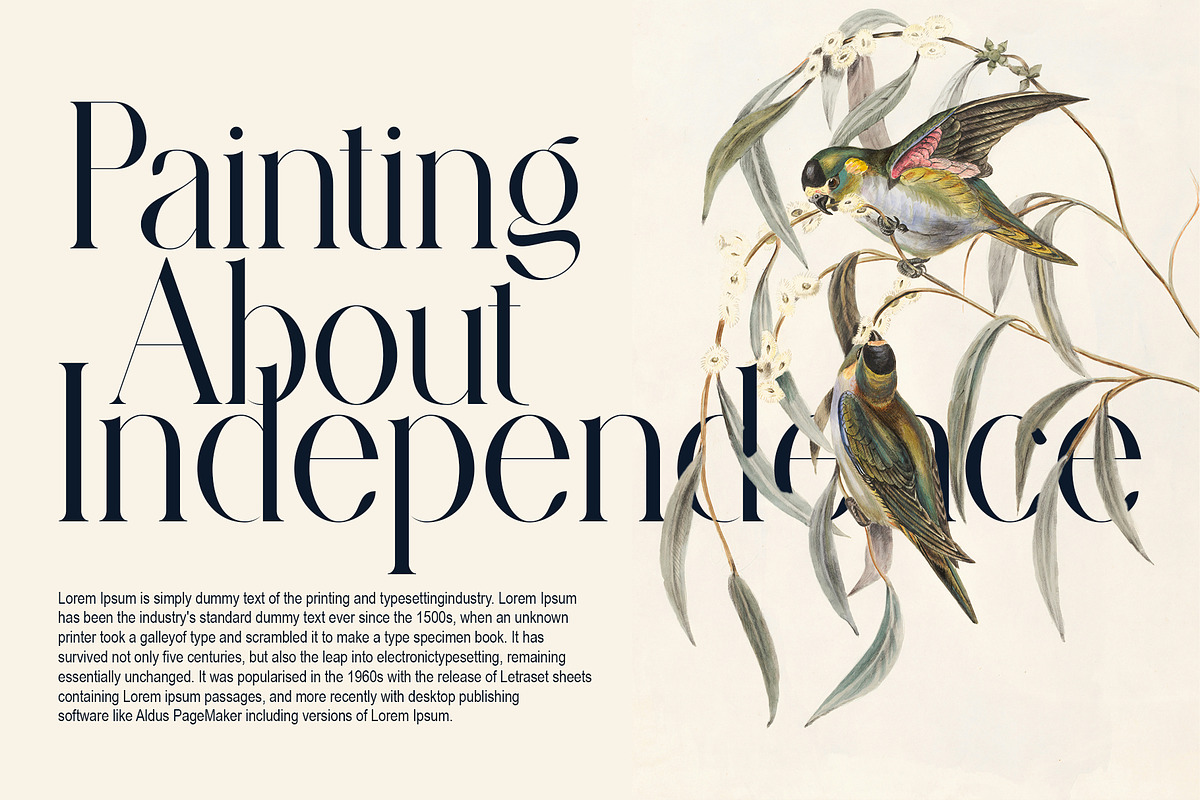 Magira Modern Elegant Serif Font, a Serif Font by Alfinart (Photo 4 of 10)