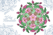 Lotus Mandala, an Illustration by KatPush (Thumbnail 1 of 5)