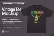 Vintage T-Shirt Mockup, a Merchandise Mockup by Brent Galloway (Thumbnail 1 of 6)