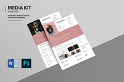 2 page media kit, a Templates & Theme by crazyOWL (Thumbnail 1 of 3)