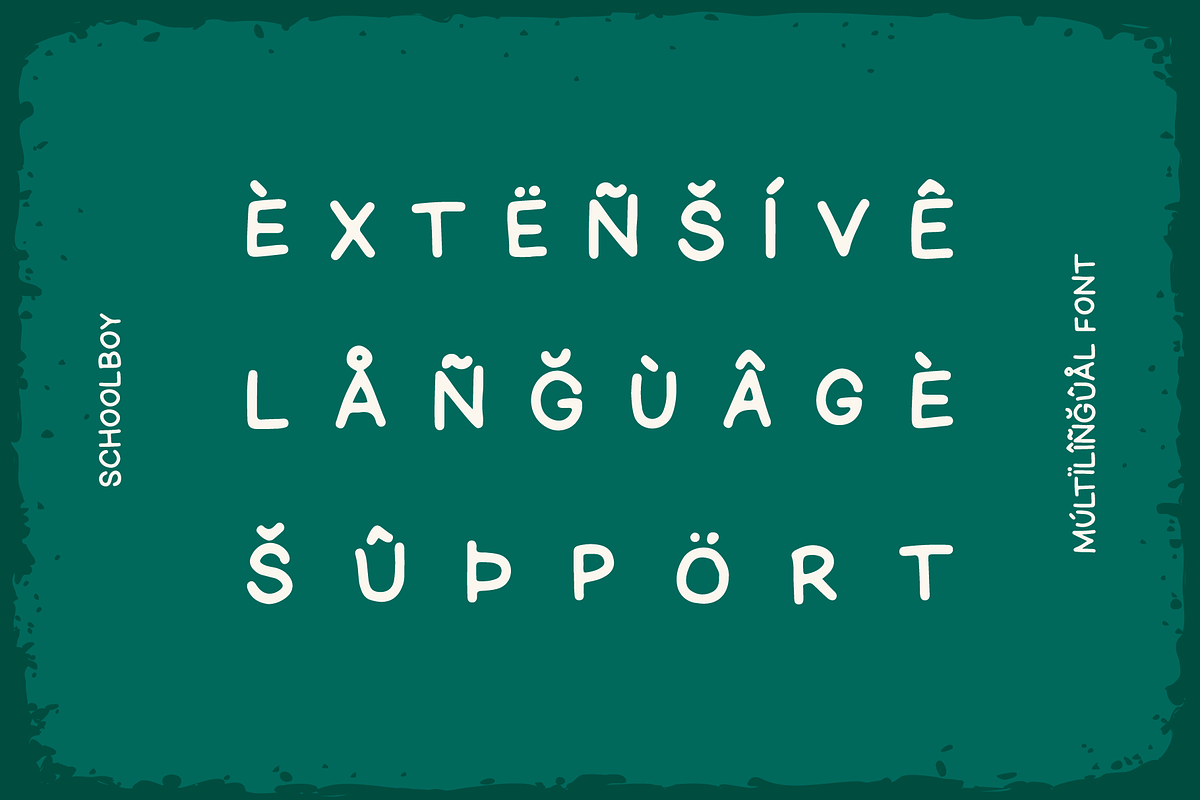Schoolboy Playful Font, a Script Font by alpercakici (Photo 2 of 14)