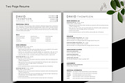 ATS Resume CV Word & Google Docs 46, a Resume Template by MrCam Template Resume|CV (Thumbnail 3 of 8)