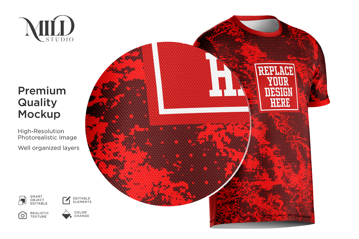 Short Sleeve Jersey Set Mockup, a Shirt Mockup by Mildstudio (Photo 2 of 9)