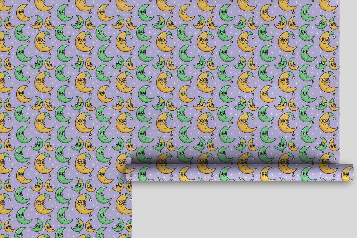 Kawaii Character Seamless Patterns, a Pattern Graphic by one-touch (Photo 12 of 17)