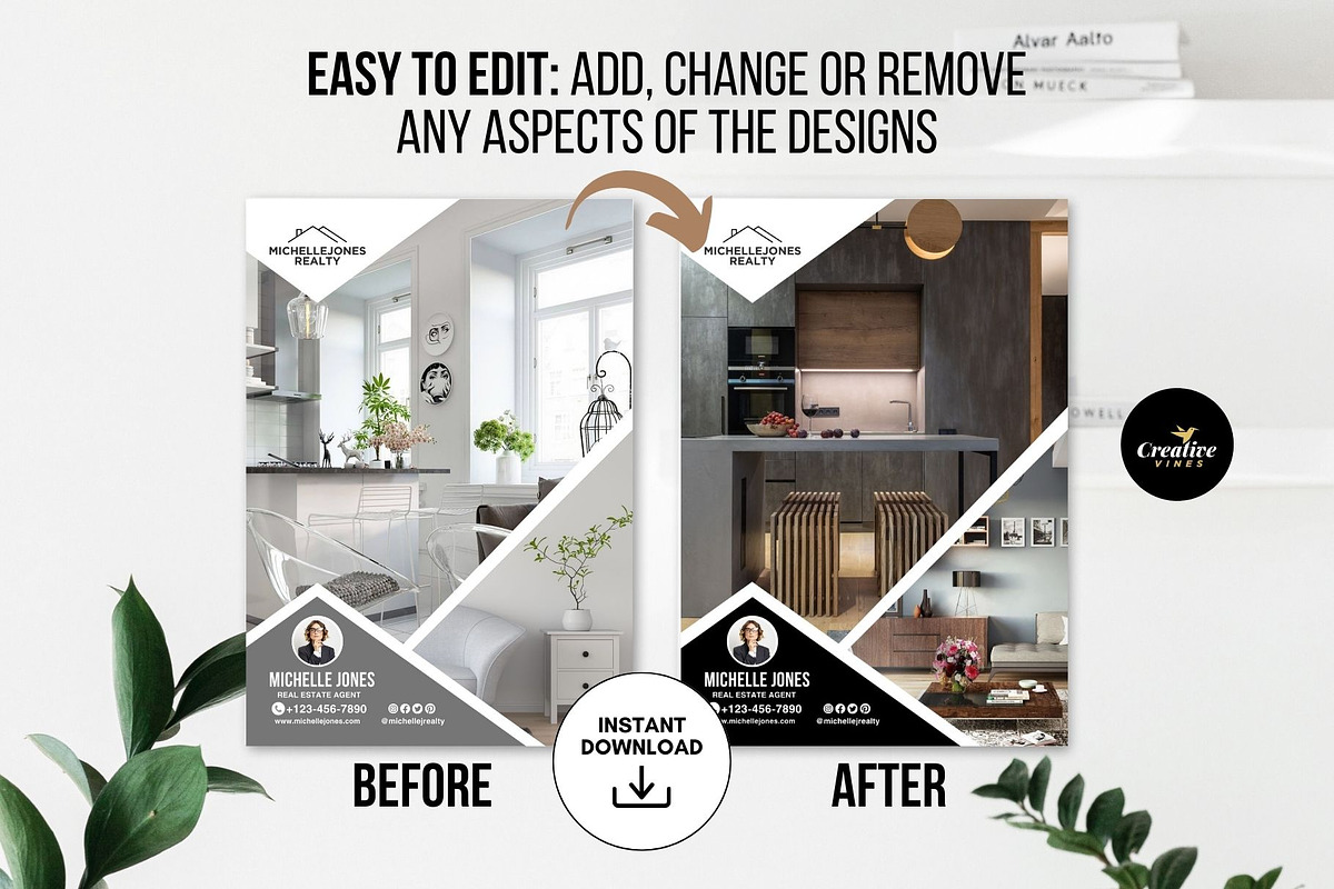 Real Estate Introduction Flyer Canva preview 5