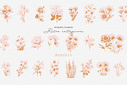 Flower clipart retro cottagecore set, an Object Graphic by Anna Sokol (Thumbnail 10 of 10)