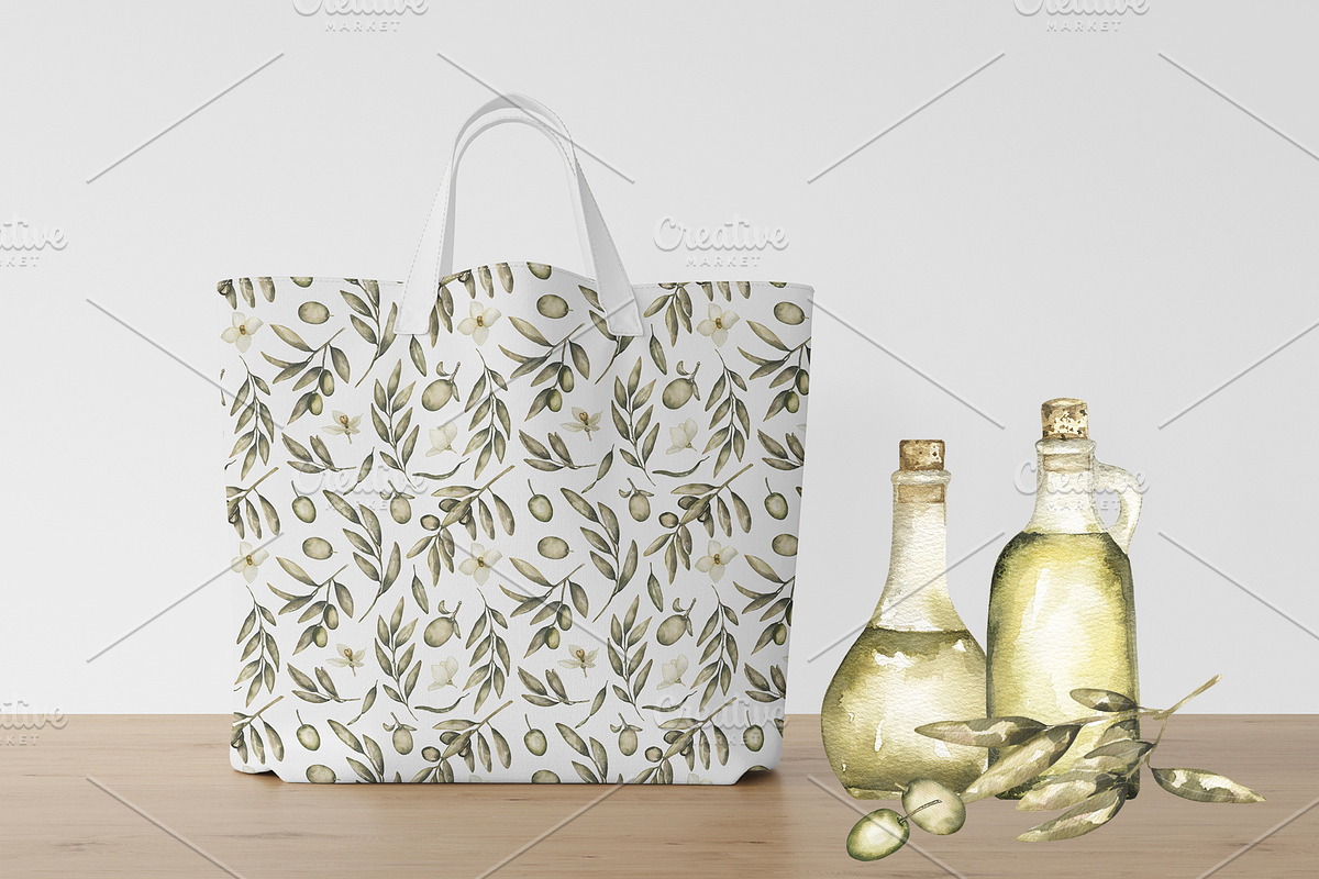 Watercolor Olives collection, a Graphic by MayaNavits (Photo 20 of 25)