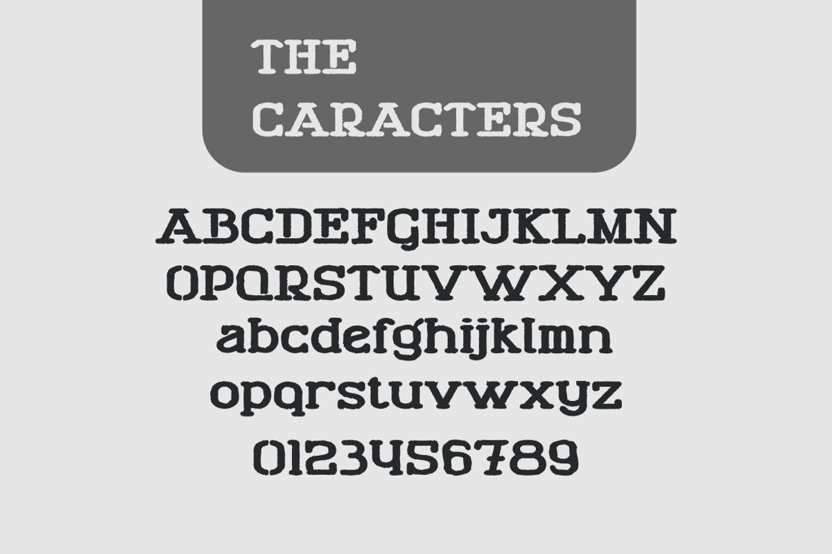 THEWanted, a Serif Font by Kenrichi (Photo 6 of 8)