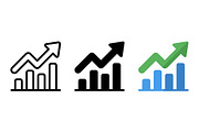 Business Growth Vector Design, a Solid Icon by Artonix (Thumbnail 2 of 2)