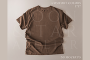 Comfort Colors 1717 Bundle, a Shirt Mockup by Moon and Star Atelier (Thumbnail 4 of 6)