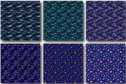 Whimsical Celestial Digital Paper, a Work Illustration by CraftArtStudio (Thumbnail 2 of 4)