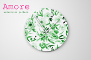 Amore - seamless floral pattern, a Pattern Graphic by Katerina Tova (Thumbnail 9 of 13)