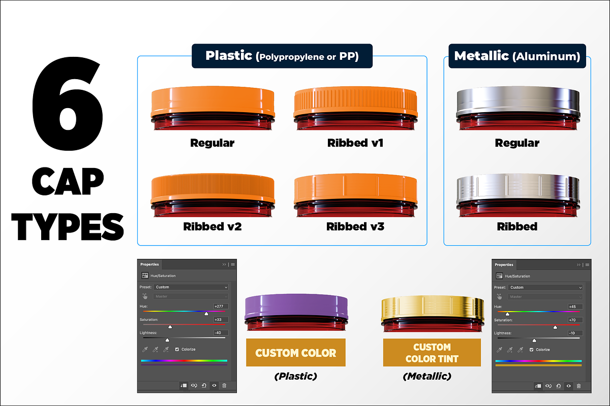5lb Whey Protein Jar Mockup D2-Pro, a Packaging Mockup by Design Warlord (Photo 4 of 16)