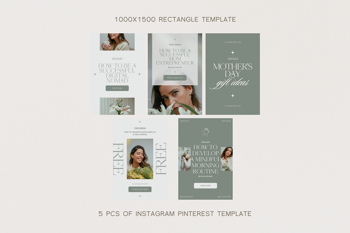 Ava | Canva Social Media Templates, a Social Media Template by With Faith & Love (Photo 13 of 13)