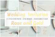Wedding Cards Invitation Mockup, a Background Photo by Sound of Color (Thumbnail 5 of 9)