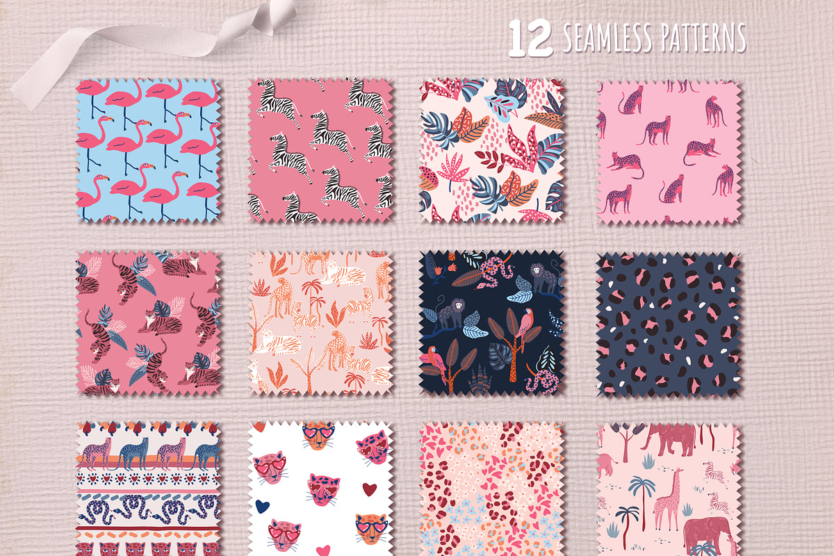 Safari Peach, a Pattern Graphic by MSNTY STUDIOX (Photo 3 of 23)