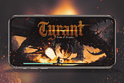 Candelabra Font + Extras, a Blackletter Font by Twinbrush (Thumbnail 13 of 20)
