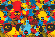 Summer poster + 2 patterns, an Illustration by eka panova (Thumbnail 3 of 4)