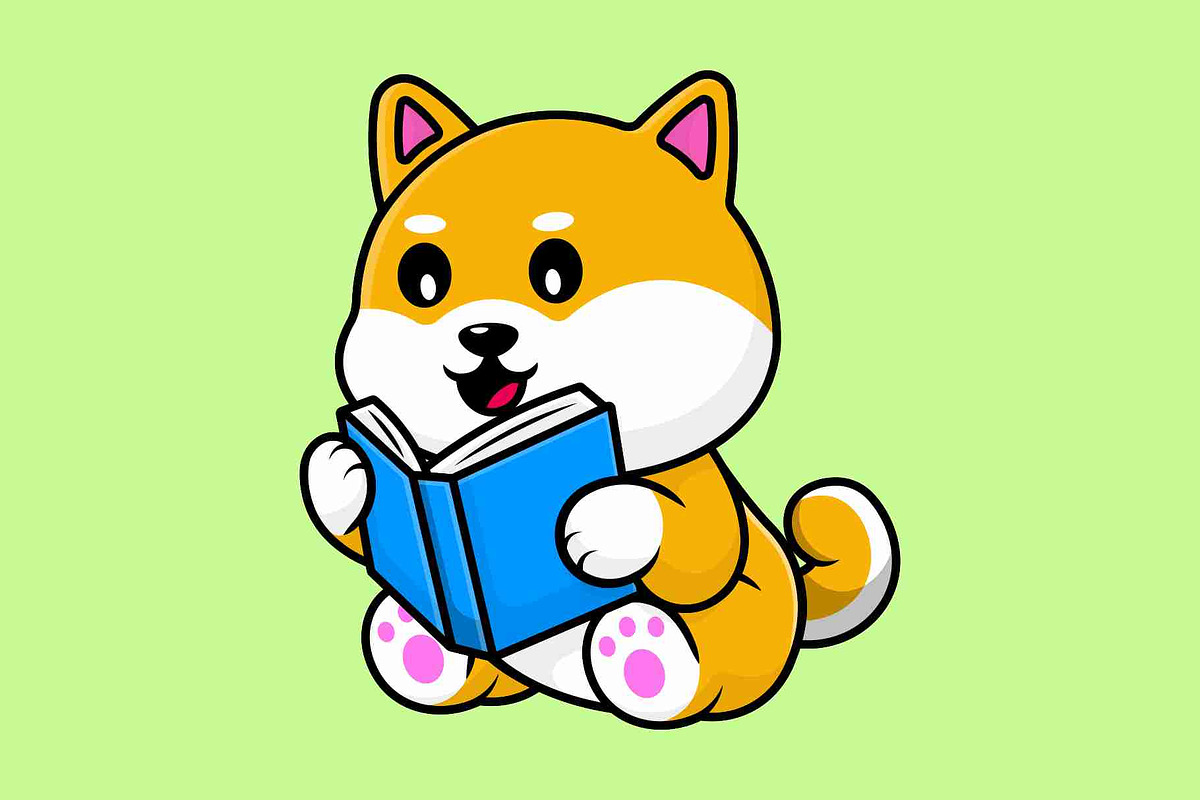 Cute Animal Reading Book Cartoon, an Education Illustration by Artstorystudio (Photo 3 of 7)