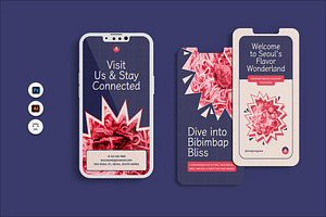 Korean Cuisine - Instagram Story, a Social Media Template by Fannan Studio